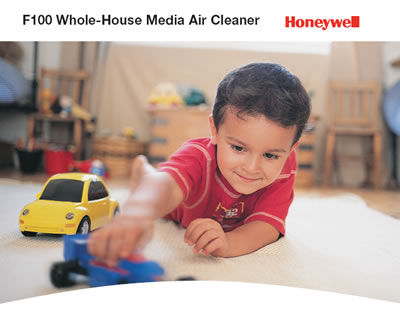 Honeywell F100 Whole-House Media Air Cleaner